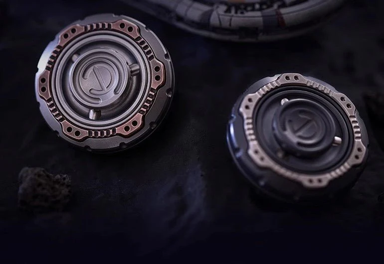 ACEdc 3-B Three Body Haptic Coin Fidget Spinner - Image 9