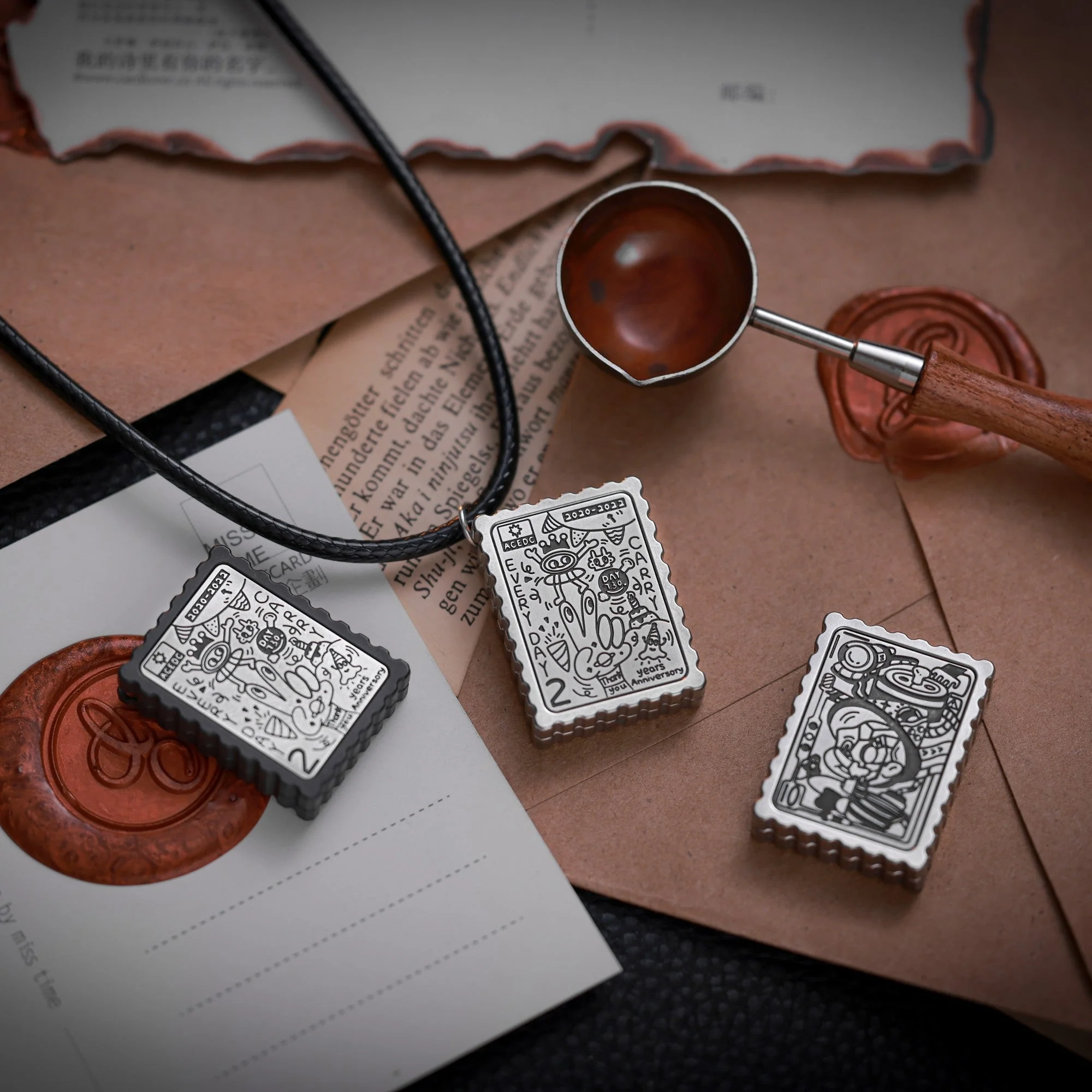 ACEdc STAMP Fidget Slider - Magnetic Version - Image 17