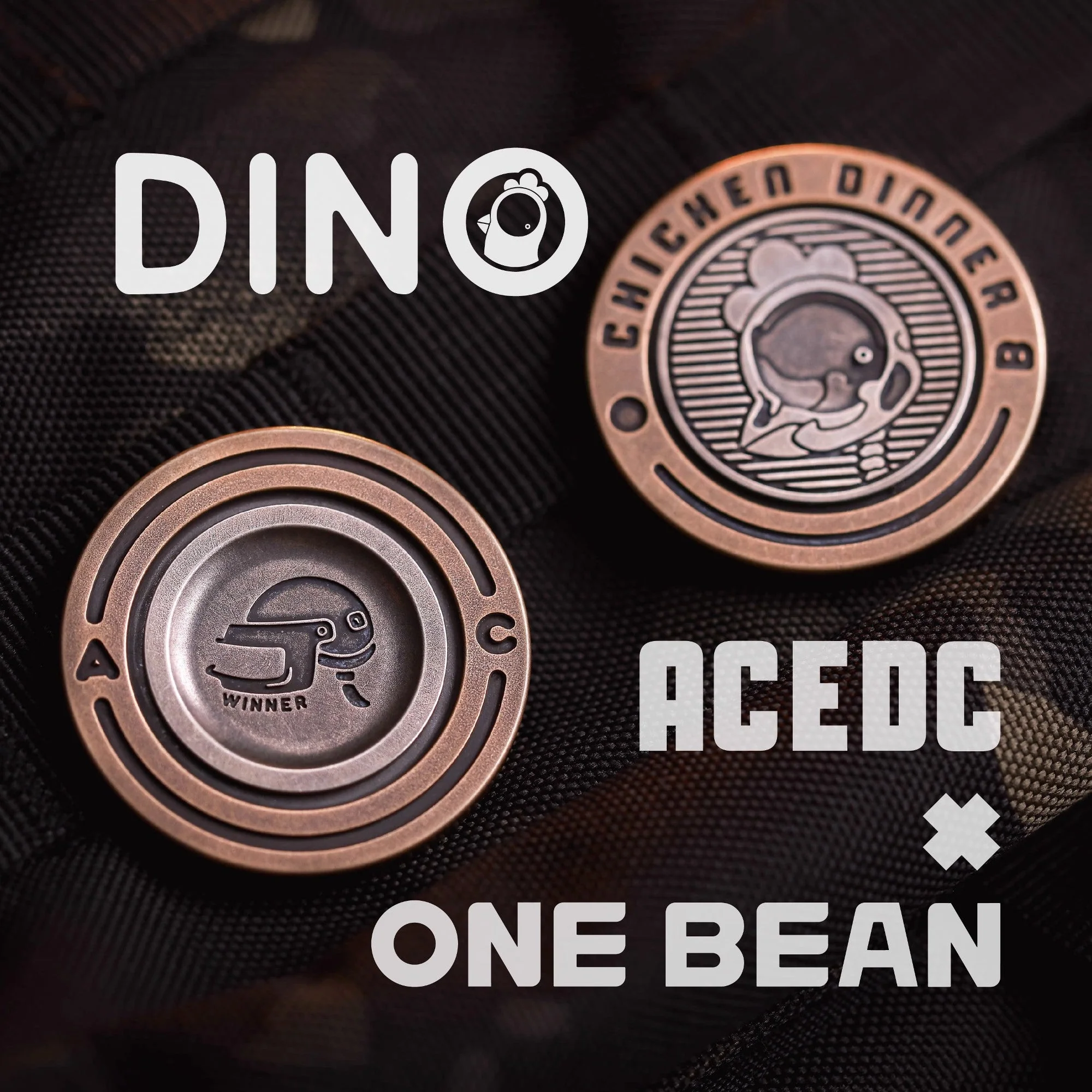 ACEdc X DINO Chicken Dinner Haptic Coin - Image 8