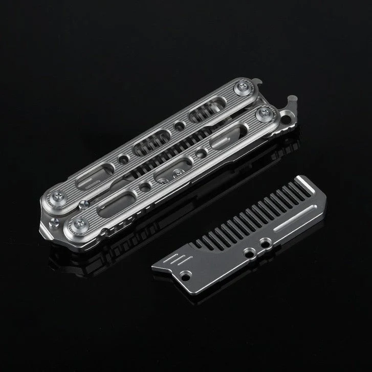 EDC Titanium Gravity Fidget Comb - Image 7