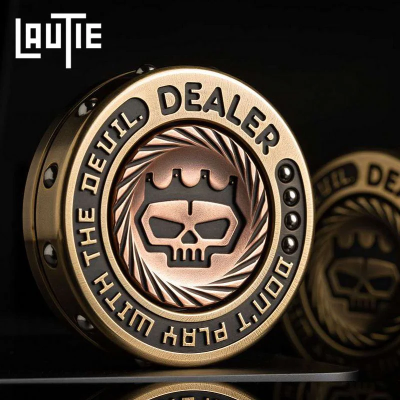 Lautie OG DEALER Coin 2099 Poker Fidget Spinner - Image 3
