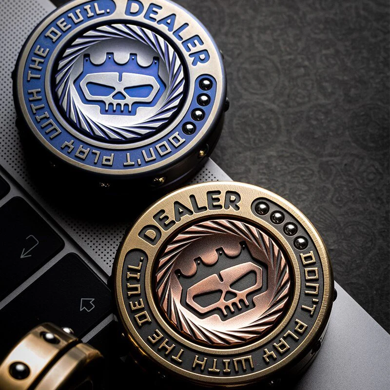 Lautie OG DEALER Coin 2099 Poker Fidget Spinner - Image 6