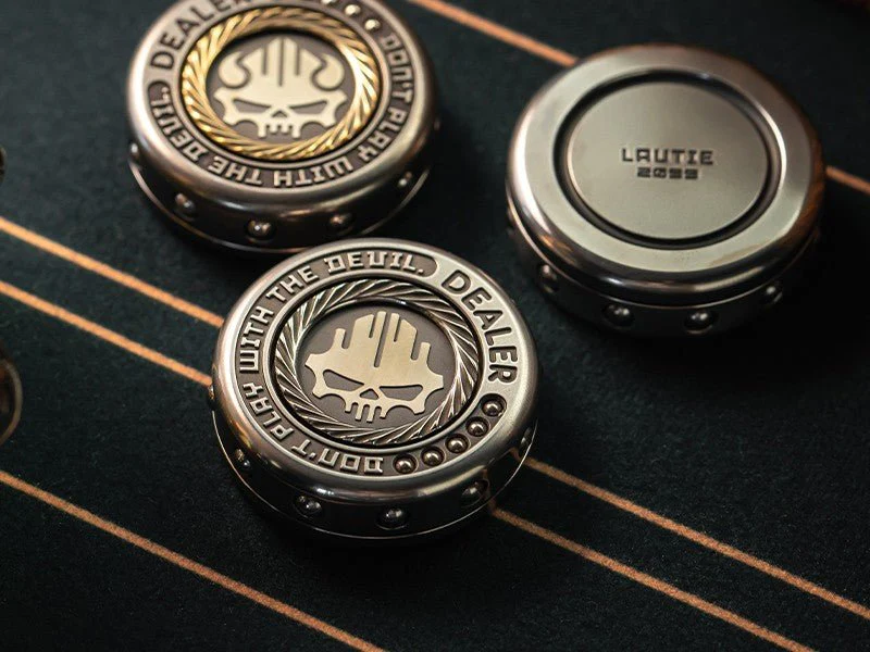 Lautie MINI DEALER Coin 2099 Poker Fidget Spinner - Image 10