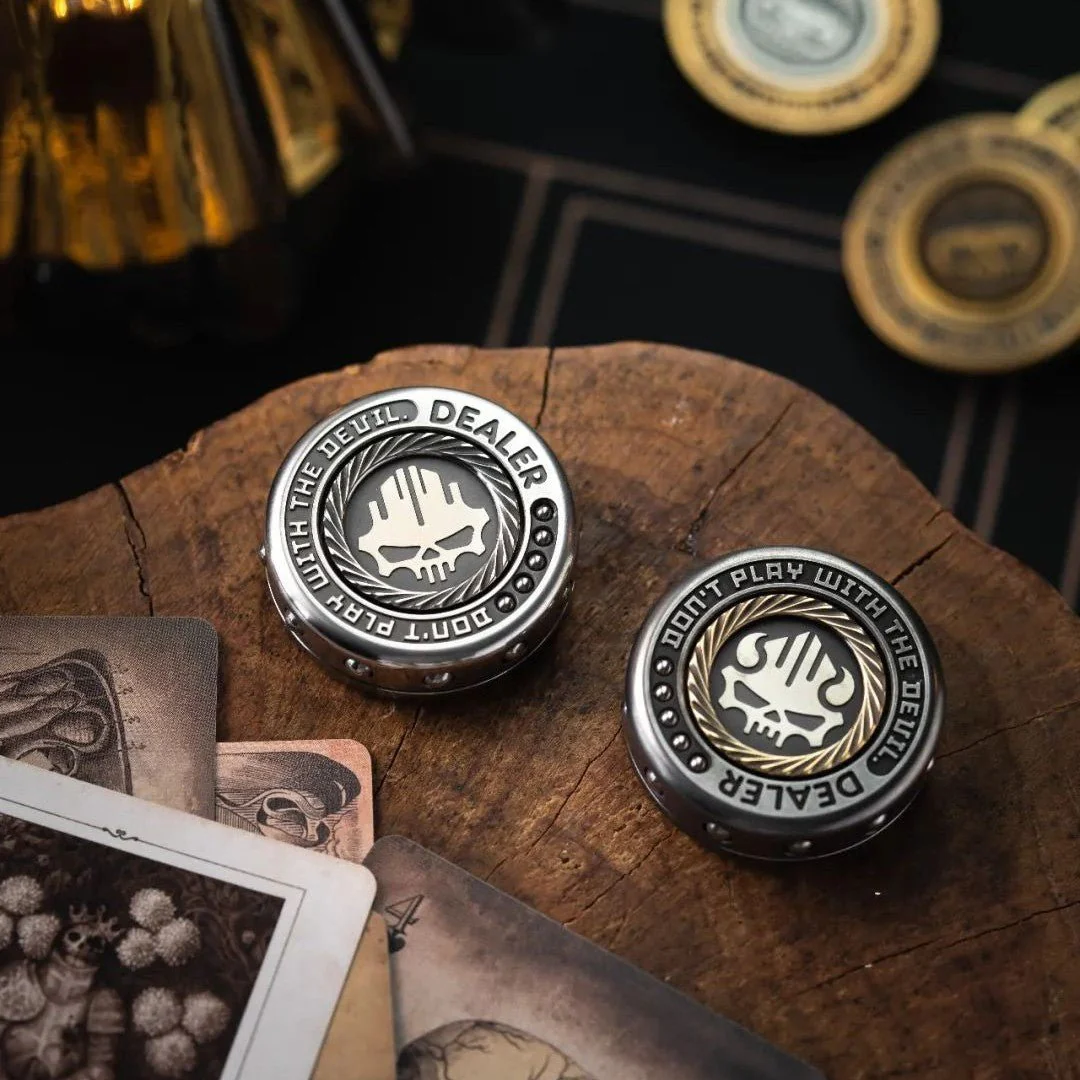 Lautie MINI DEALER Coin 2099 Poker Fidget Spinner - Image 7
