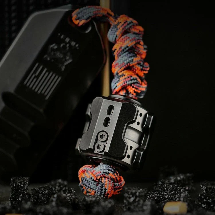 Muyi Sonic Mecha Titanium EDC Knife Bead Fidget Spinner Pendant - Image 7