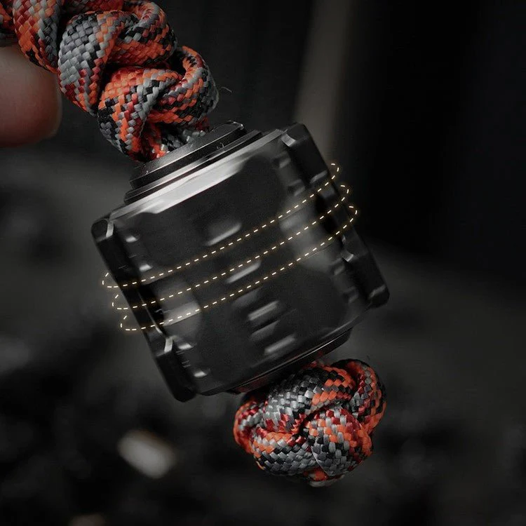 Muyi Sonic Mecha Titanium EDC Knife Bead Fidget Spinner Pendant - Image 8