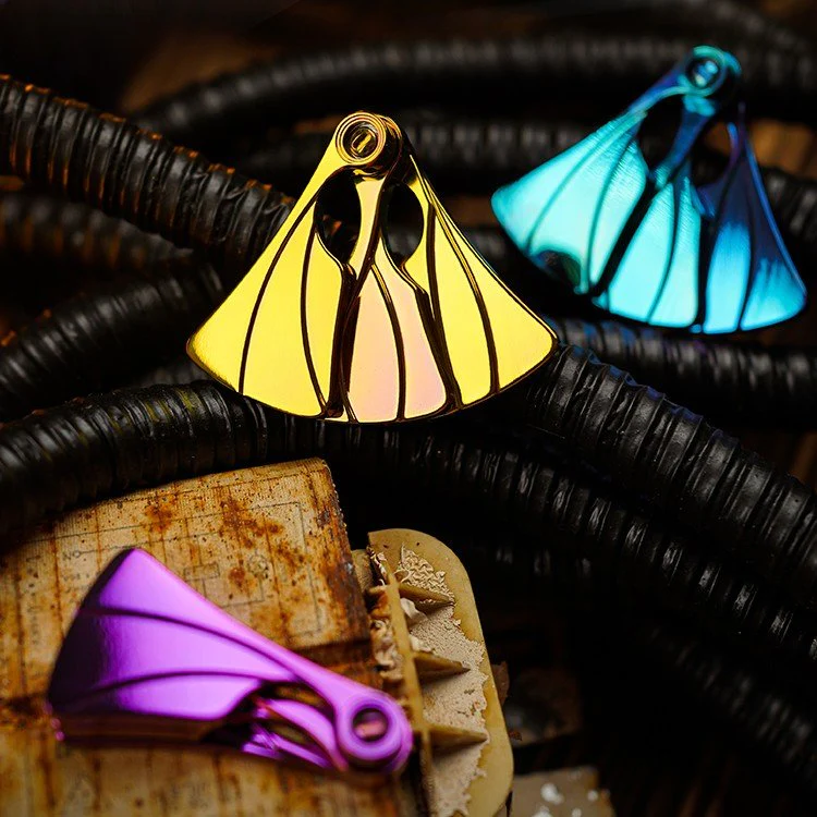 Muyi X MOT PEACOCK Hand Fan Fidget Slider - Image 17