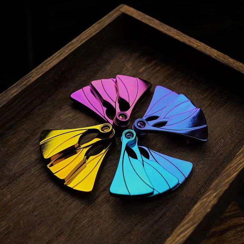 Muyi X MOT PEACOCK Hand Fan Fidget Slider - Image 18