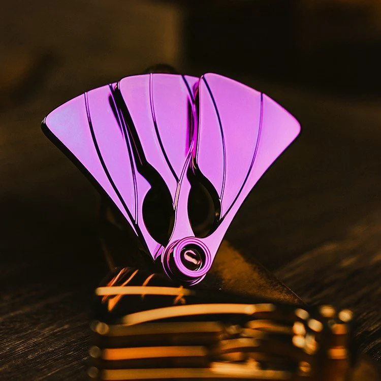 Muyi X MOT PEACOCK Hand Fan Fidget Slider - Image 6