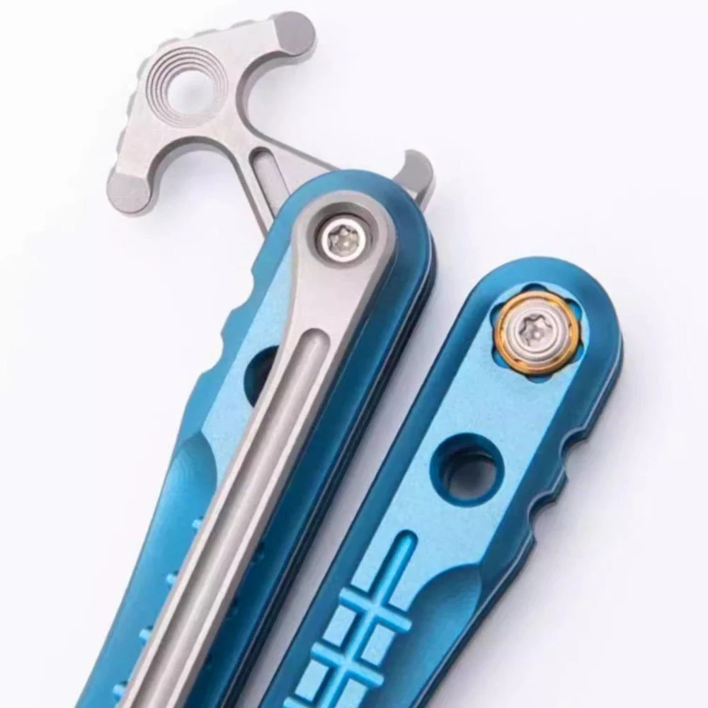 Ruisha MOYEWORKS Titanium Gravity Fidget Comb - Image 14