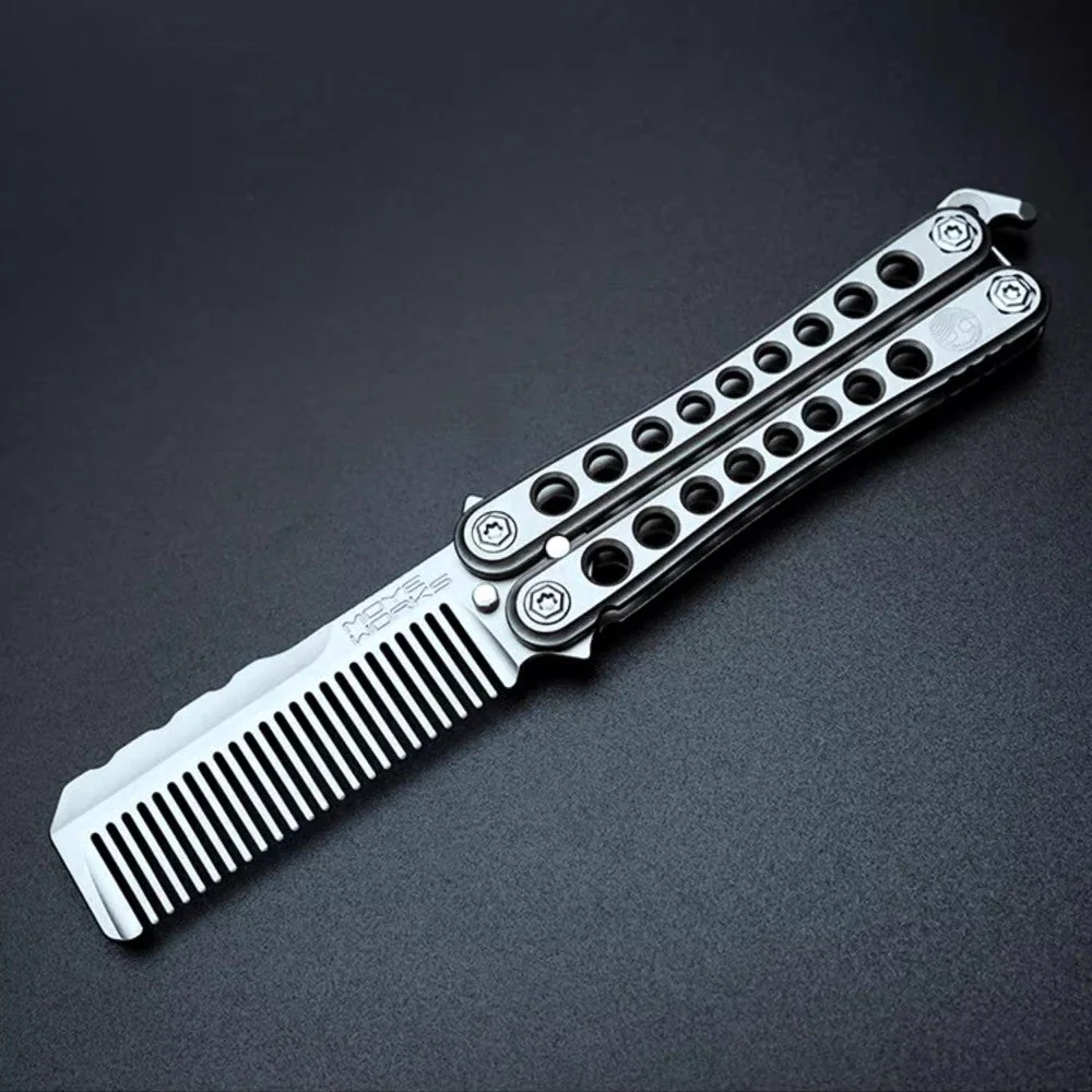 Ruisha MOYEWORKS Titanium Gravity Fidget Comb - Image 7